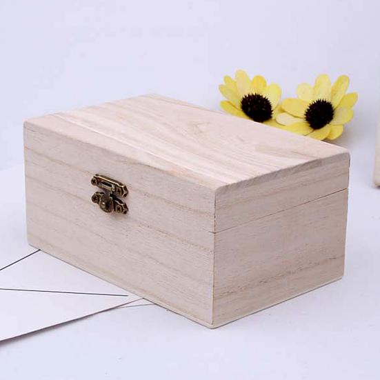 Портативный многофункциональный чехол с крышкой, деревянный контейнер для хранения ювелирных изделий для дома