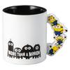"Minions" Minion Handle Mug, Approx. 350ml, Minion Merchandise, Movie Tableware, Gift, San3497