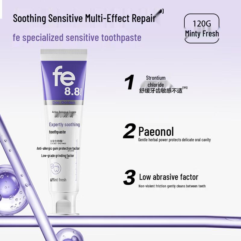 FE Bio-Enzyme Whitening and Soothing Toothpaste Set