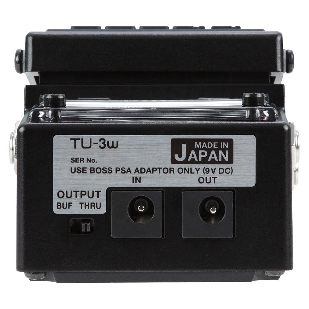 BOSS WAZA CRAFT TU-3W Chromatic Tuner Made in Japan Compact Design Accurate Tuning Device