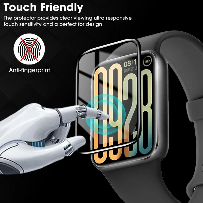 1-10 шт. 9D Защитное Мягкое Стекло Для Xiaomi Mi Band 9 Pro 9 active Защитная Пленка для Экрана Мягкая Стеклянная Пленка Защитная Пленка от Царапин