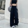 Women Casual Joggers Pants Korean Y2K Baggy Parachute Oversized Wide Leg Sweatpant Female Hip Hop Loose High Waist Trousers