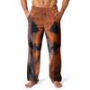 Men's Allover Printed Home Pants Sleeping Pajama Pants Long Pants Pajama Pants