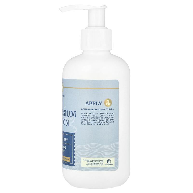 Magnesium Lotion, Soothing Vanilla, 8 oz