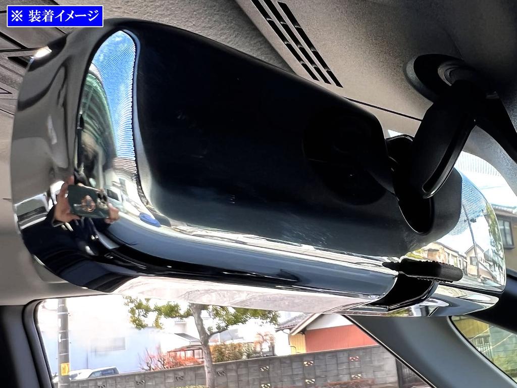 BRIGHTZ Хромированная накладка на салонное зеркало Alphard Hybrid AYH30W AYH30 AYH H30 30 Alphard Hybrid Hybrid [ROOM-MIR-003]
