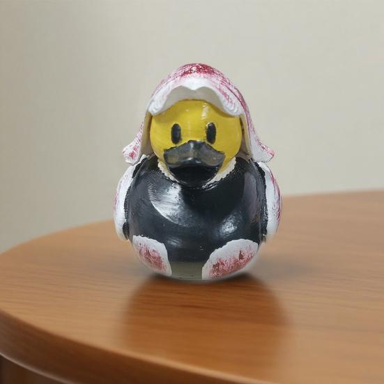 Alien Duck Resin Ornament Duck Figurine Unique Gift for Gothic Punk Lovers Home Office Bedroom Decoration
