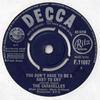 7-дюймовая пластинка CARAVELLES - You Don't Have To Be A Baby To Cry F11697 Decca, Ritz Rec 1963 UK Поп Б/У