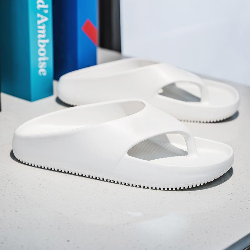 Шлепанцы мужские и женские домашние тапочки из ЭВА с угловатым носком шлепанцы