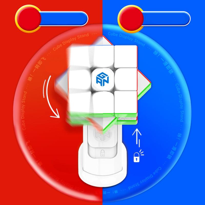 Подставки Gancube для Гана, обычные или магнитные 3x3 Magic Speed ​​Cube, аксессуары для Гана, вращающаяся подставка для дисплея