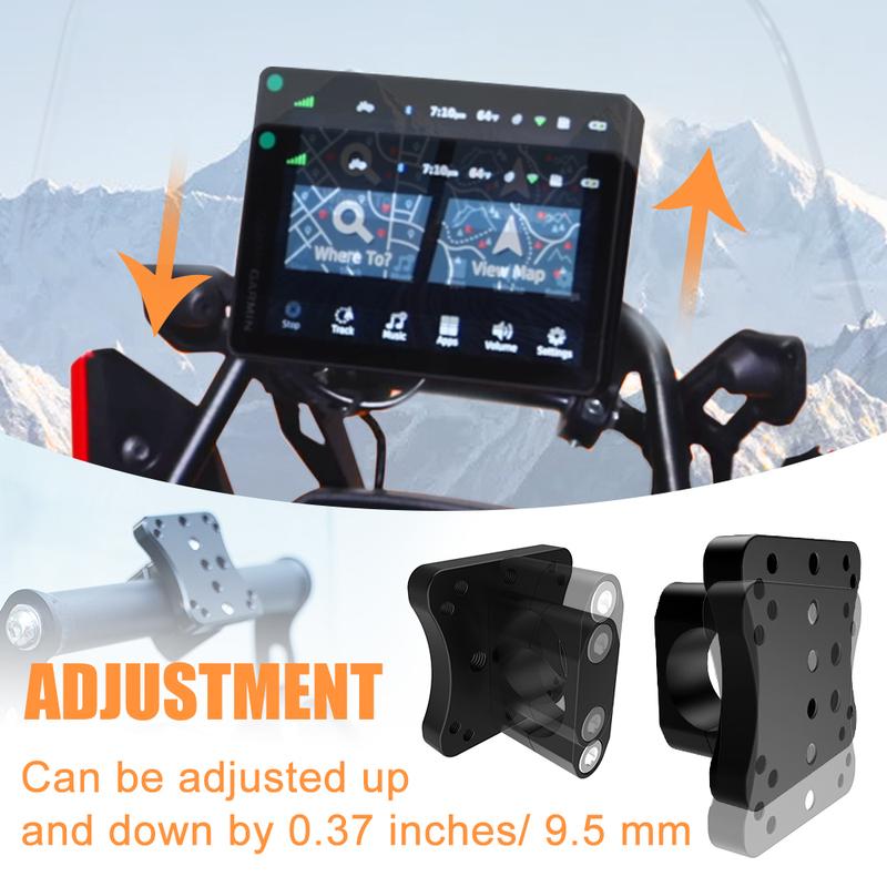 GPS Navigation Mount Bracket Holder For Triumph Speed Triple 955/1050 I Street Triple 675 ROYAL ENFIELD Hunter 350 HIMALAYAN 450