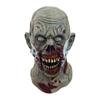 Zombie Headdress Horror Face Latex Costume Accessories Bloody Zombie Helmet Full Face Headdress