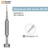 AMAOE 2D Precision Electronic Repair Screwdriver iPhone/ipad Aluminum Drill Professional Repair Hand Tool Mobile Phone Tool Sets