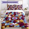 Aston Villa Football Printed 3 Pieces Bedding Set, Comfortable Skin Friendly Bedroom Duvet Cover Set