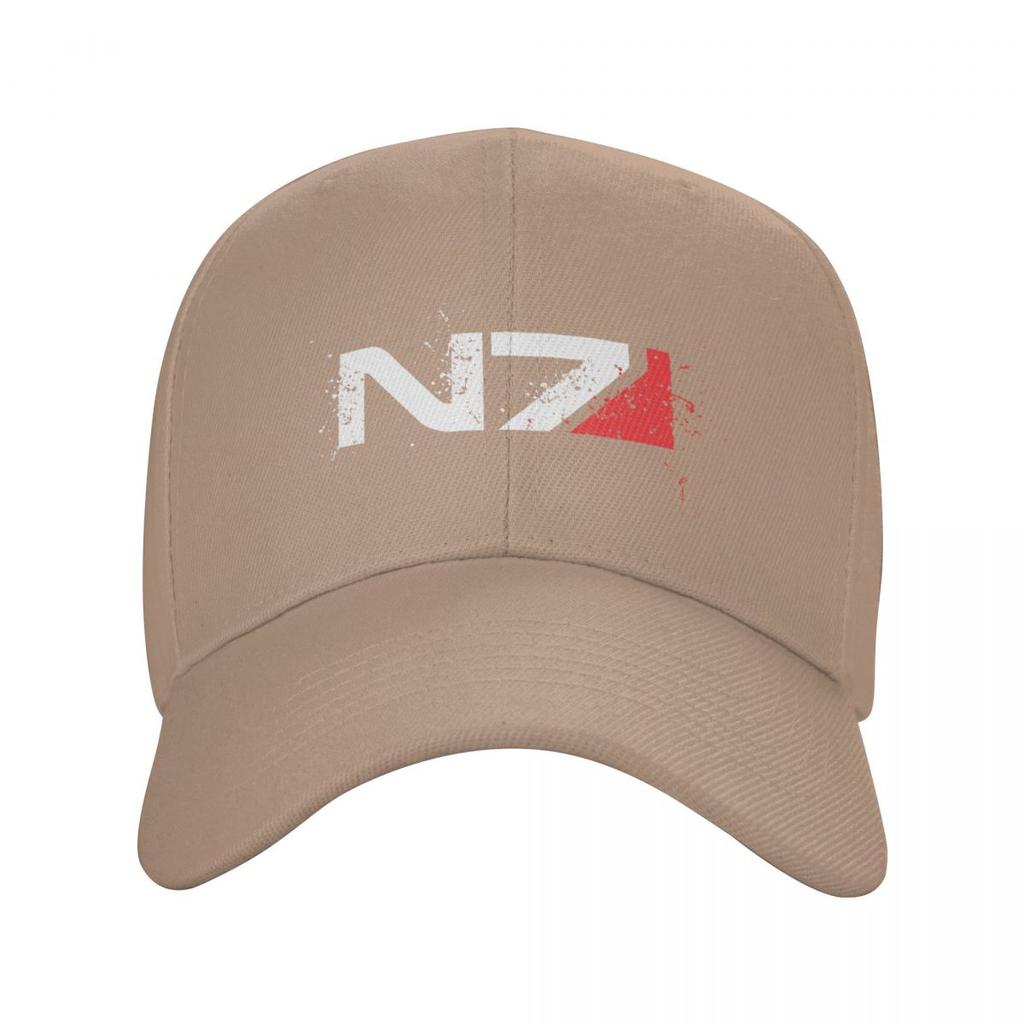 Mass Effect N7 Панк Унисекс Бейсболка для видеоигр Взрослый Альянс Военная Регулируемая шляпа для папы Женская унисекс на открытом воздухе