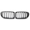 Gloss Black Dual Slat Car Front Kidney Grilles For BMW E90 E91 3-Series 2009-2013 Car Styling Racing Grills