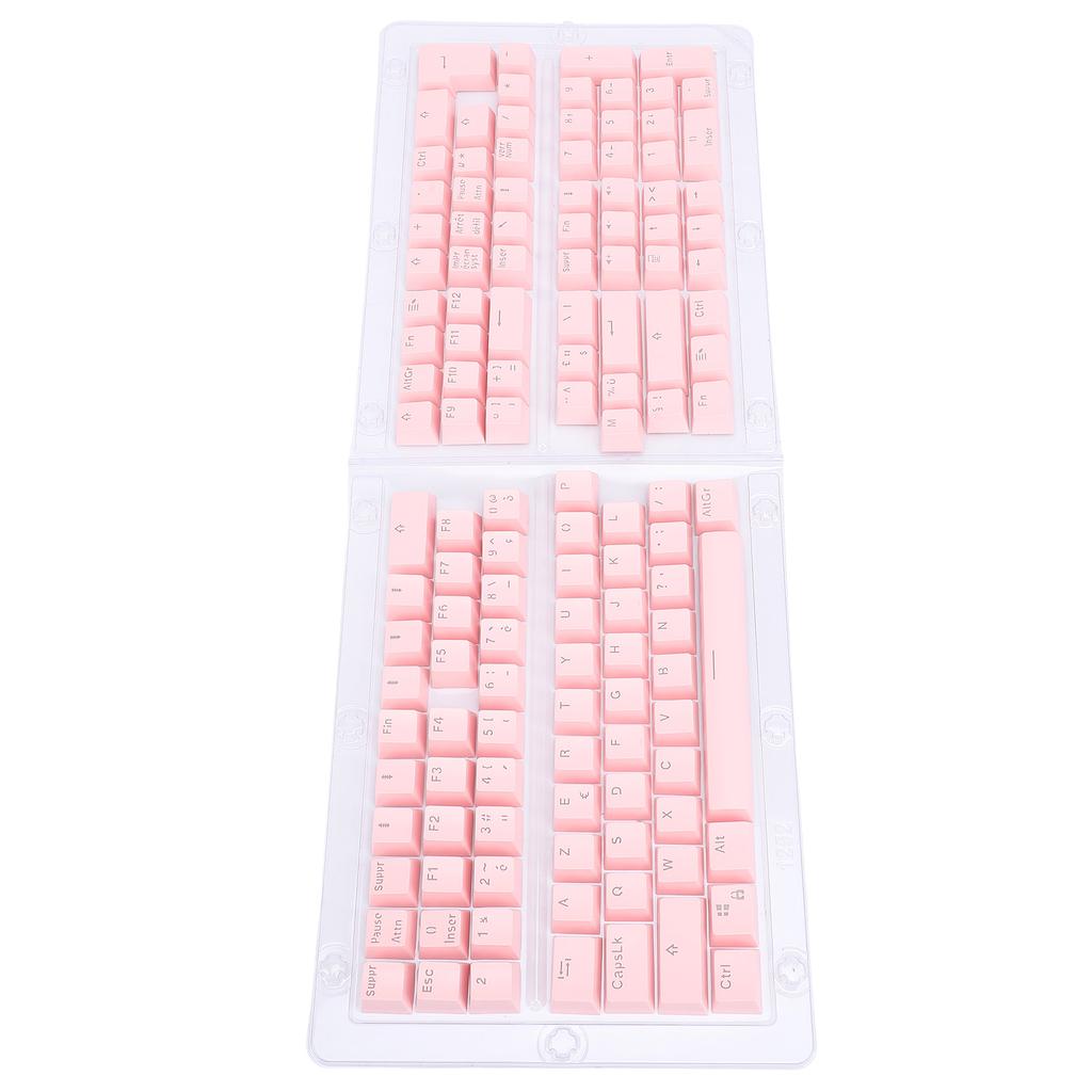 132 Keys French Keyboard Keycaps Minimalist Mechanical Keyboard Keycaps for 61 64 68 84 87 96 98