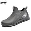 Winter Men's Outdoor Anti-Slip Hiking Shoes Sand Creek Fishing Rain Boots Work Shoes Durable Waterproof Fishing Shoes