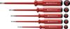 PB SWISS TOOLS SwissGrip Classic Handle Type Insulated Flat Head Screwdriver Set xxxx 1 x мм 5538 5 предметов 0,4 2,5, 0,5 3, 0,6 3,5, 0,8 4, 5,5