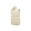 Solid Color High Waist Down Vest Women Vests White 539571-12