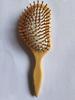 Bamboo Paddle Curly Hair Brush Curl Defining Brush with Cushion for Effortless Curly Hair Care Reduces Frizz for Wet & Dry Hair