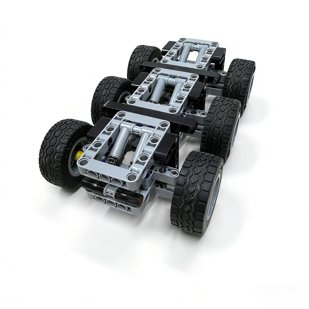 119Pcs Moc High-Tech Car Wheels Set Building Block Diy Technical Tow Truck Assembly Bricks Toy