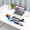 Cosmic Bot Crew Print Mouse Pad, Anti‑Slip Desktop keyboard Mat, for PC Laptop Gaming Working Daily Use, Cool Festival Surprise Gift