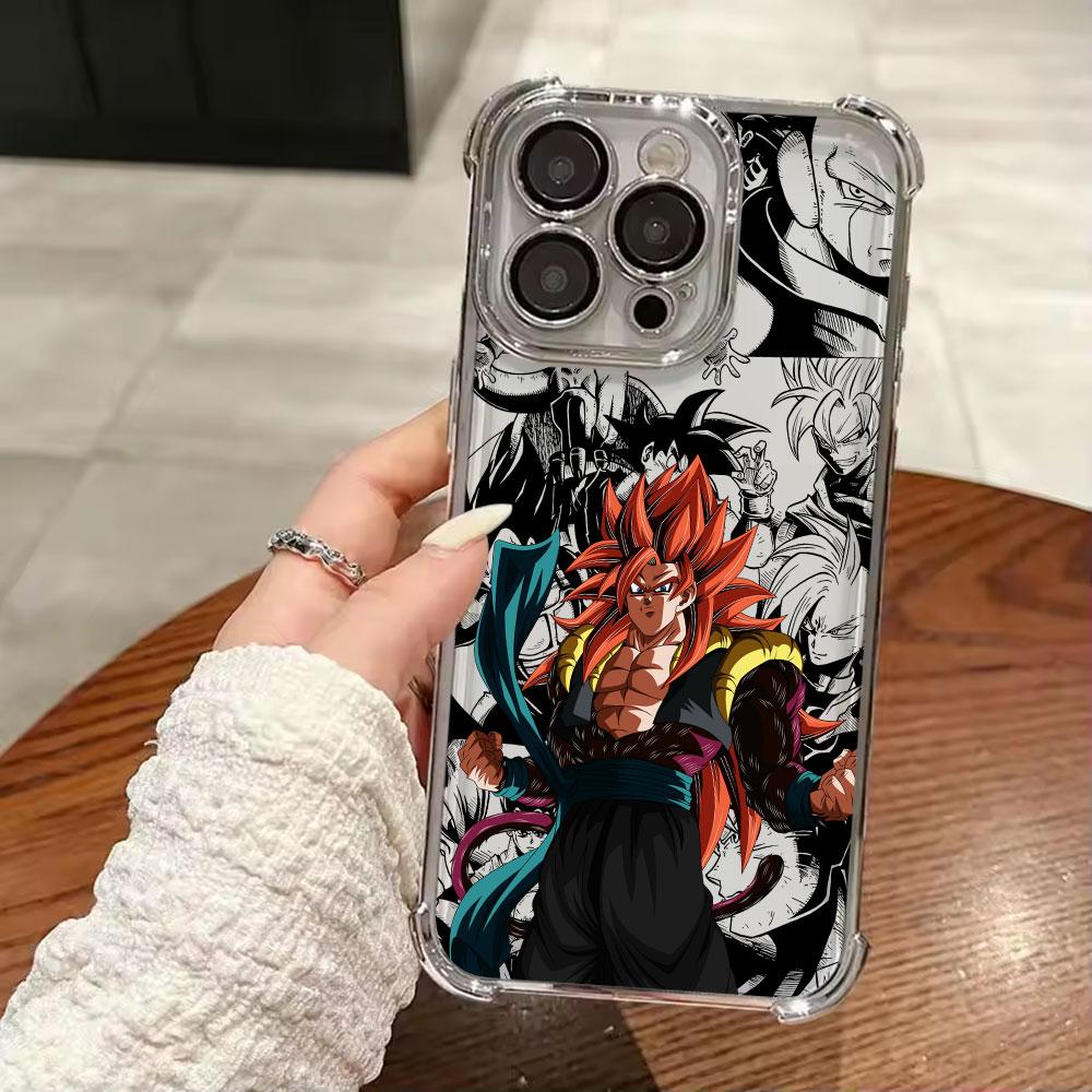 Dragons Balls GT Goku Funda For iPhone 17 Pro 16 15 14 13 12 11 Pro Max Case Plus 17E 16E 17 Air Silicone Protection Phone Cover