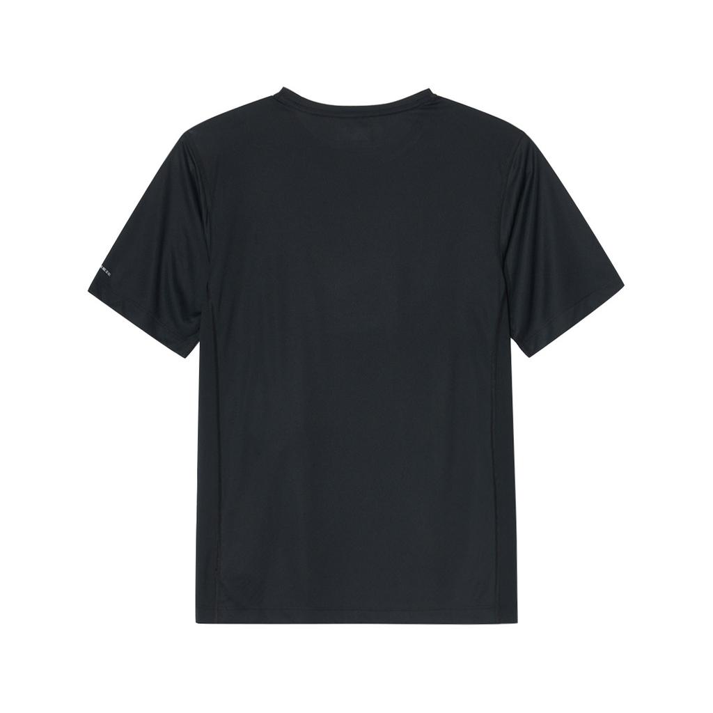 Columbia T-Shirts Men's Black Crew Neck Moderate Straight Fit AE2717-010