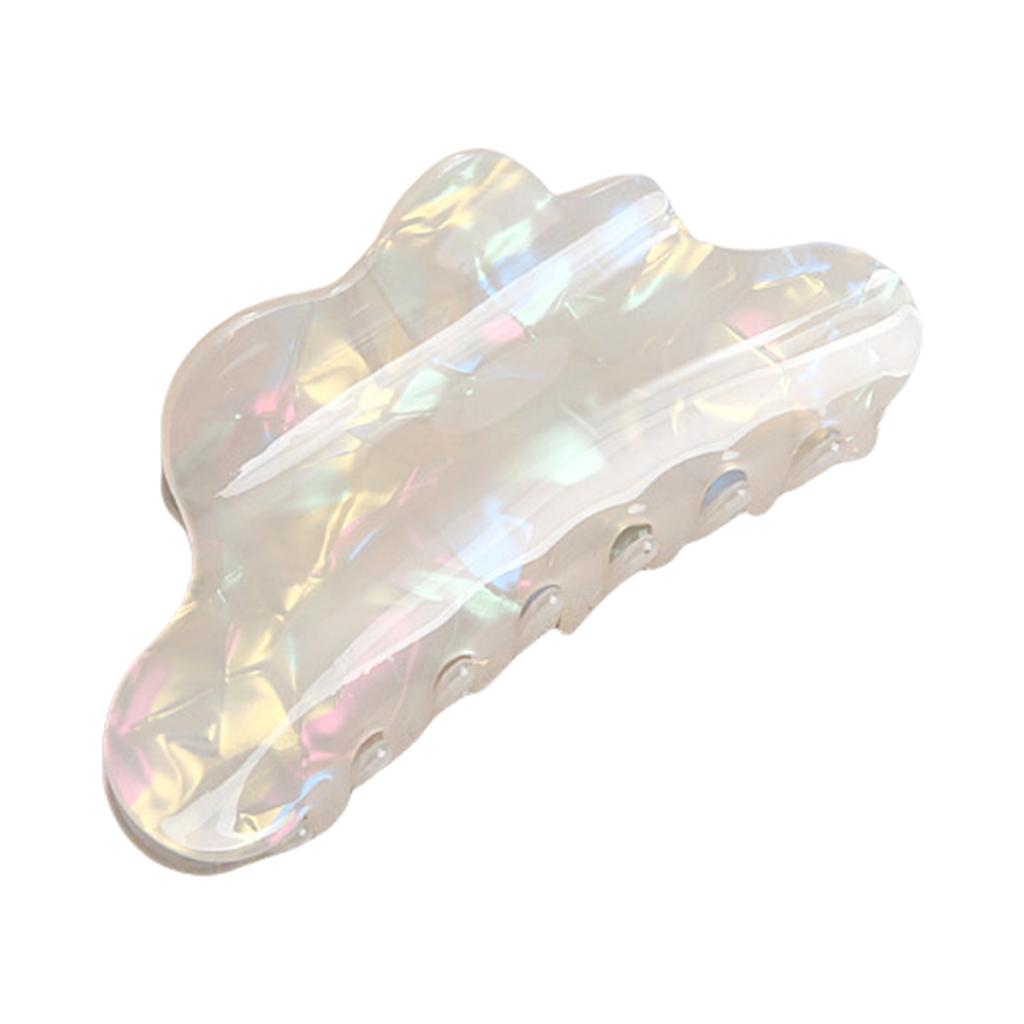 Aesthetic Hair Claw Clip Shimmering Hair Shaping Jaw Clip Ponytail Holder Spring Clamp for Female Various Hairstyles