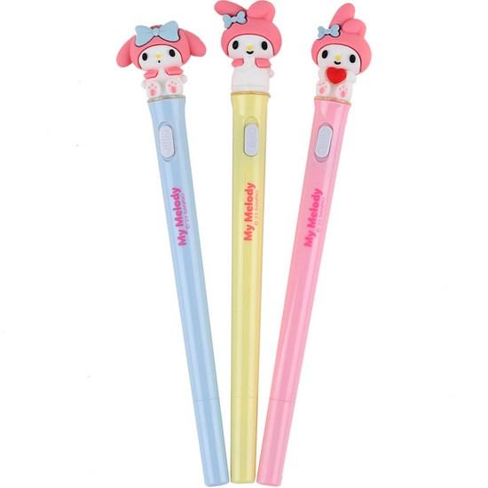 Sanrio Figure Light Pen 3-piece Set My Melody, Mixed Colors, 1 Set, a Popular Character In Korea