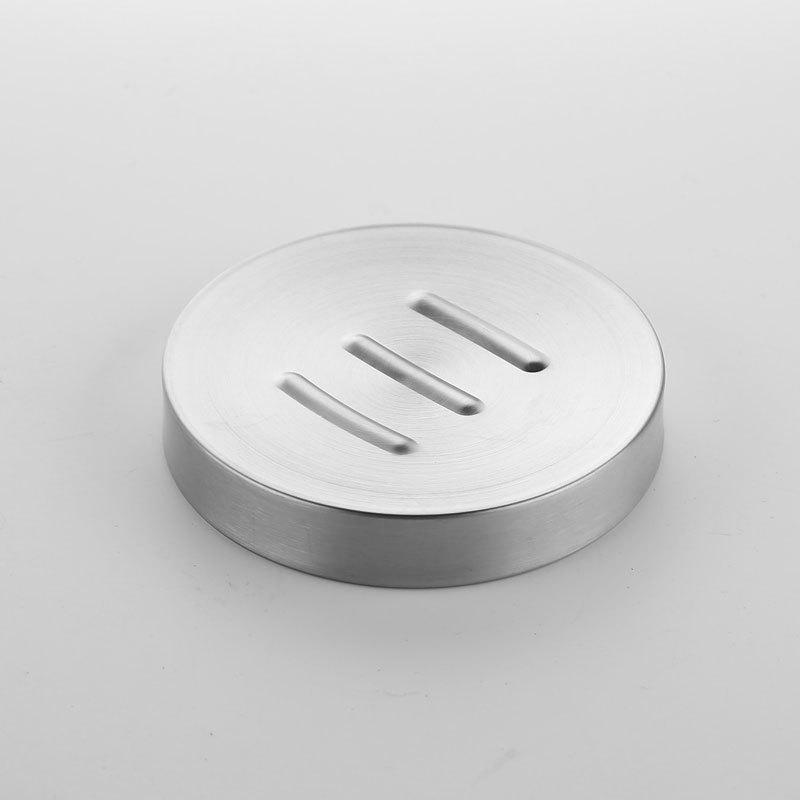 Stainless Steel Soap Dispenser Hand Pressing Sanitizer Liquid Soap Bottle and Soap Dish Combo Hot Sell