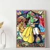 Full Round Diamond Painting Prince and Princess Art Rhinestone Picture Mosaic DIY 5D Cross Stitch Embroidery Home Decoration