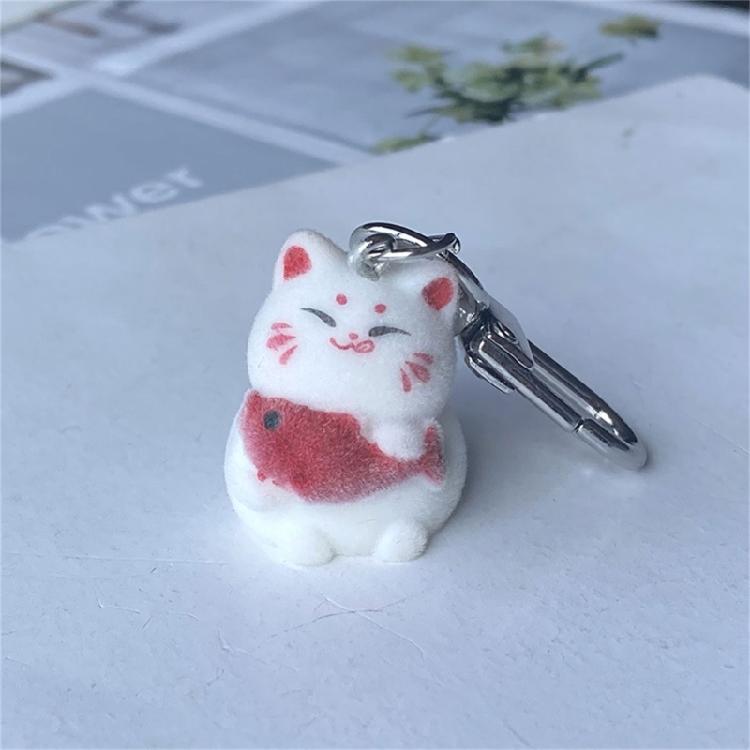 Мягкая Плюшевая Брелок-Кошка Ручной Работы Подвеска-Кошка Приносящая Веселье и Удачу Подходит для Повседневного Использования и Вечеринок