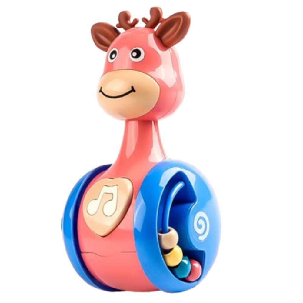 Creative Fawn Sliding Tumbler Toy Early Education Children's Tumbler Rattle  Learn To Crawl