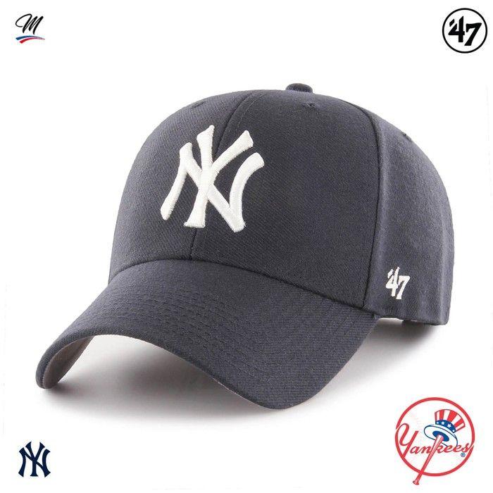 Casquette - 47 Brand - New York Yankees MVP - Taille Unique - Couleur Navy - Style Sportswear