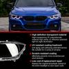 Подходит для BMW 3 серии F30 F35 Плафон 2013-2015 Защита автомобильных фар LED Фара Крышка линзы Корпус Автоаксессуары