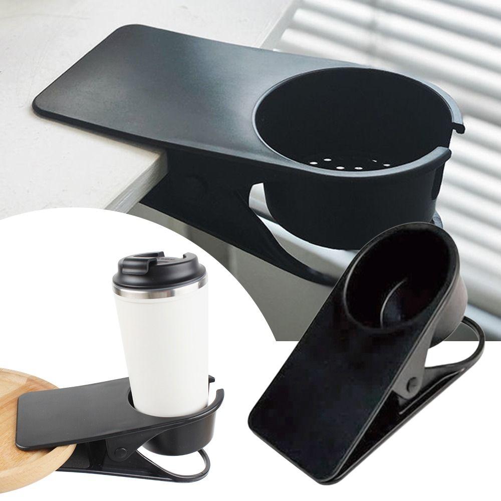 Пластиковый зажим для края стола, переносная стойка для хранения вещей, органайзеры для стола, подстаканник для офиса