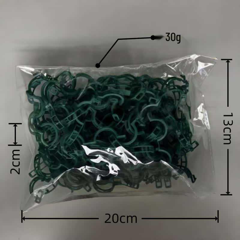 Climbing Plant Clips for Safe Branch Support - Universal, Easy to Install & Anti-Aging. Perfect for Pothos, Roses, Tomatoes.