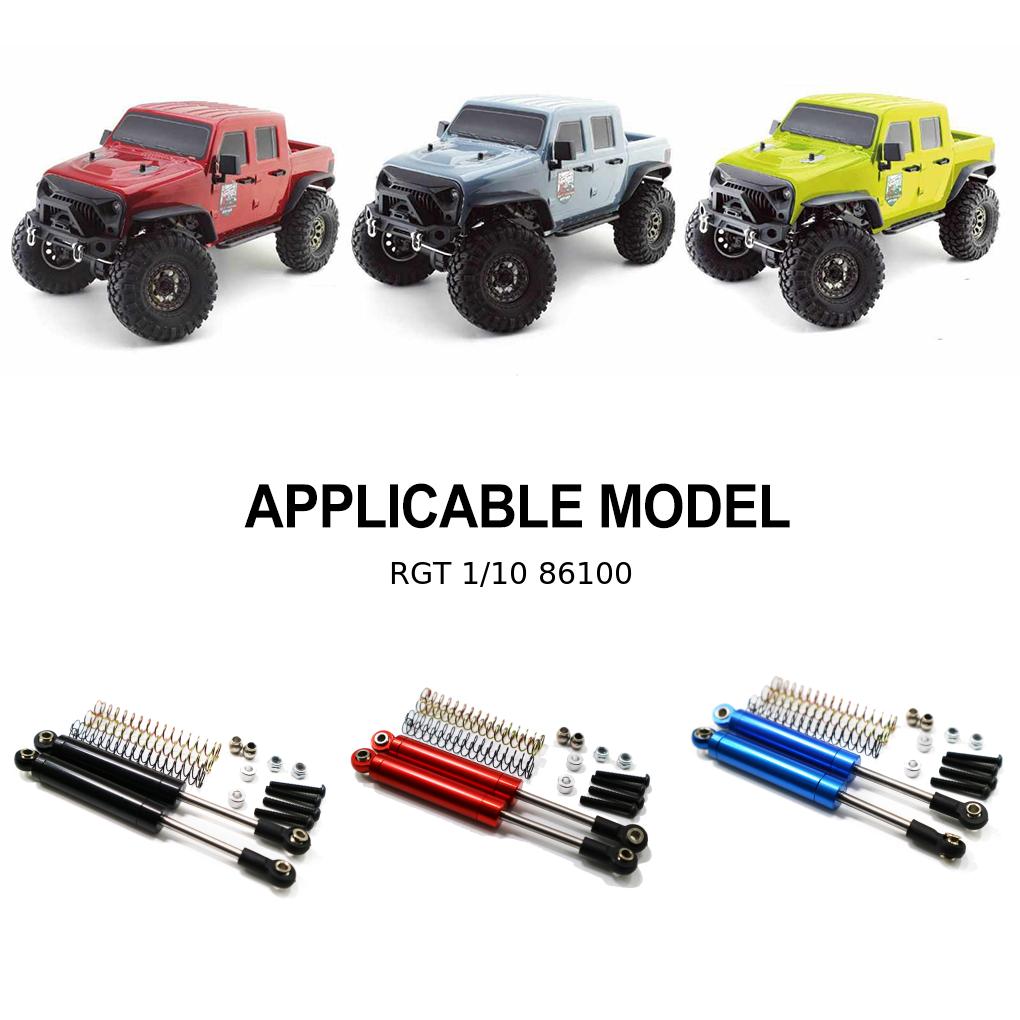 1/10 Aluminum Alloy Smooth Front Rear Shock Absorber For RGT 86100 86100JC FTX5579 RC Car Part RC Car Accessories