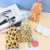 50pcs Opp Transparent Printed Dog Footprints Bags Plastic Thick Gift Wrapping Bags Cellophane Bag Opp Flat Pocket Bread Snack