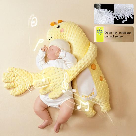 Успокаивающая ладошка для младенцев Мягкая плюшевая помощь для сна Подушка для поддержки сна ребенка Игрушка-антистресс для младенцев