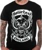 Motorhead T Shirt Crossed Swords England Crest Black New Official