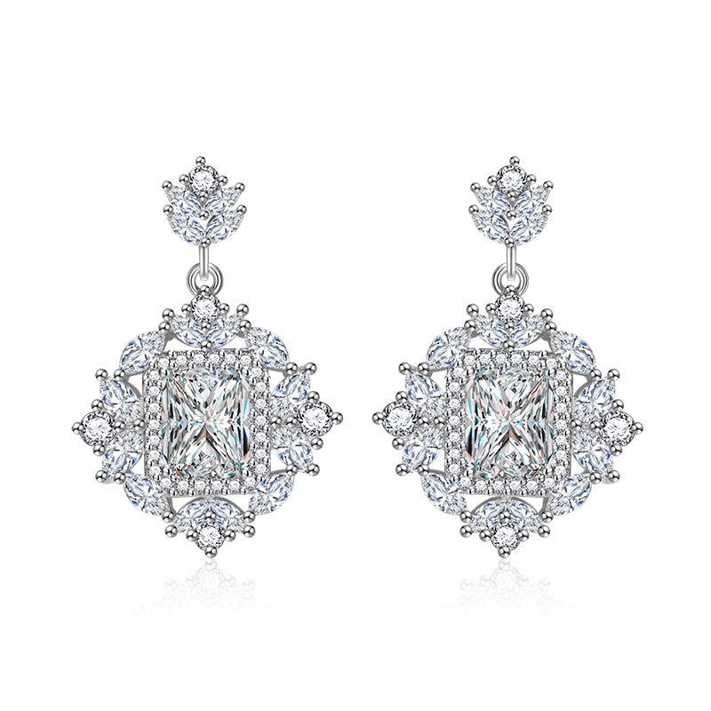 Sace Gems Earrings Drop Earrings for Women Wedding Party Gifts