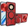 Armored Case for Honor Magic 6 Lite 5G, CamShield Slide, Red