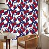 Painted Red Tulips Wallpaper for Living Room and Bedroom 50x1000