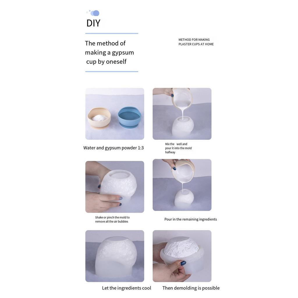 Conch Shape Silicone Resin Mold For Jewelry Crafts Planter Cement Casting Art DIY Decoration Candle Cup Mould