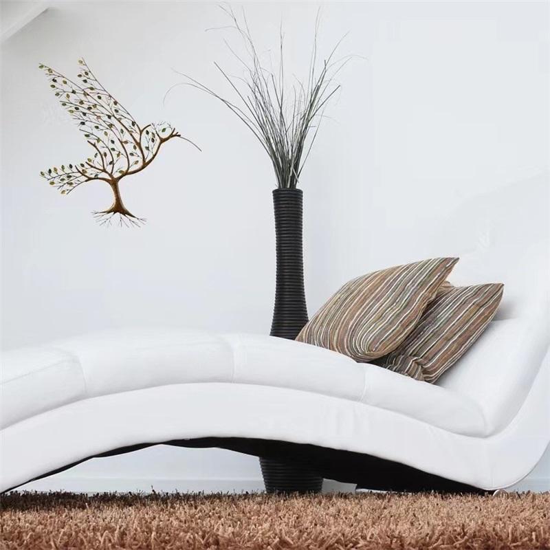 Колибри с ветками Металл