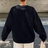 Women's Loose Crew Neck Hoodie, Relaxed Fit, Ideal for Home Lounge & Errand