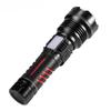 Rechargeable Long-Range LED Flashlight with Side Light and Zoom