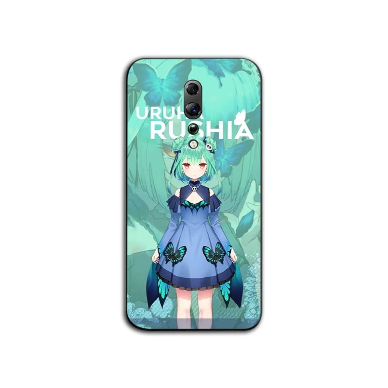 Чехол для телефона Uruha Rushia Hololive для OPPO Find X5 X3 X2 A93 Reno 8 7 Pro A74 A72 A53 Мягкий черный чехол для телефона